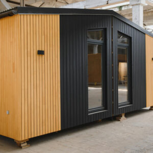 Модульная баня 2,4×2,4×3 м
